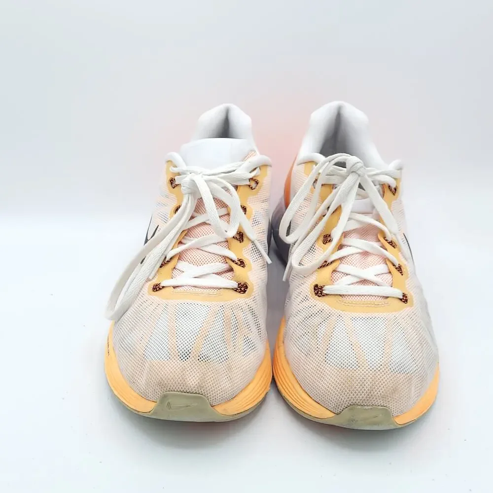 Nike Better World LunarGlide 6 orange gray 654433-108 mens size 11